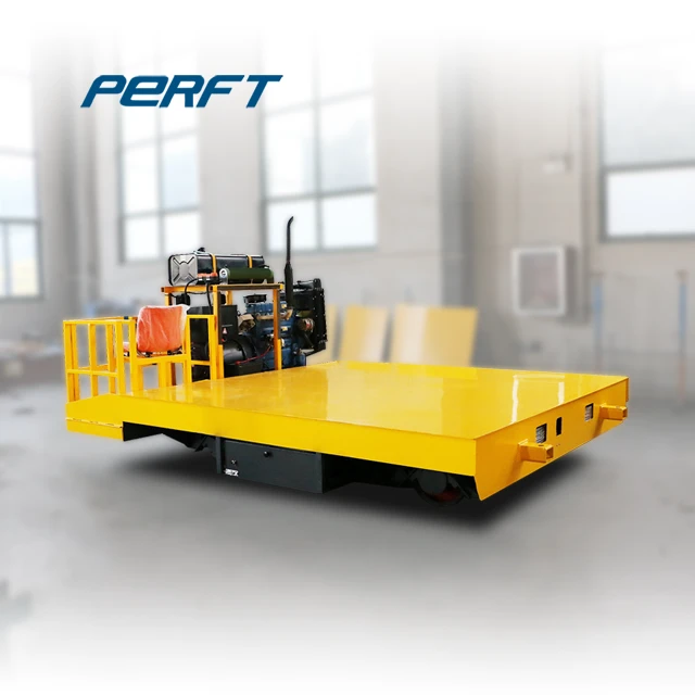 30-Ton Heavy-Duty Motorized Die Transfer Cart – Industrial Transport Vehicle For Aluminum Factories factory