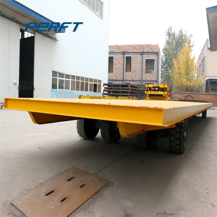 Air Compressor Flatbed Trailer