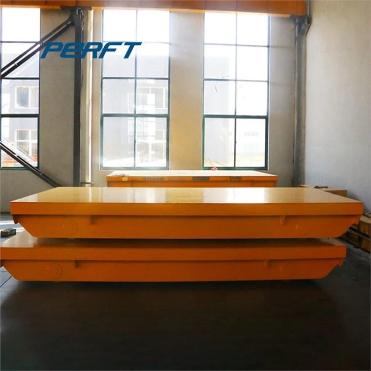 25 Tons Rail Transfer Cart To Transport Beer Pallets For Warehouse