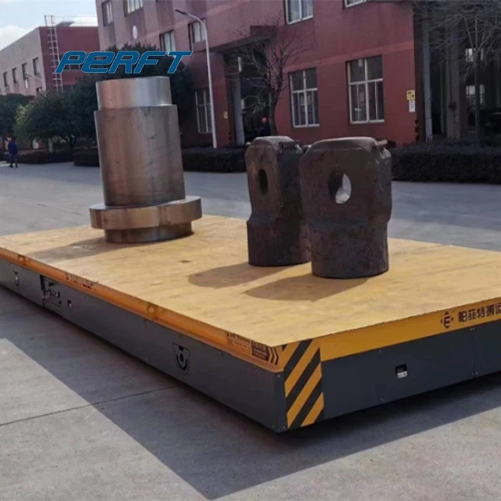 Mold Transfer Carts For Transformer Plant 30 Tons