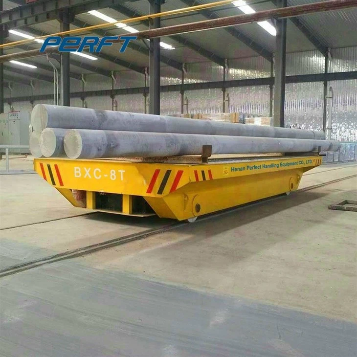 Heavy Material Transfer Carts On Rail